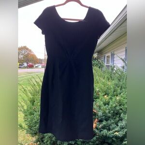 J. Crew Classic Black Midi Dress, LBD, NWT!
